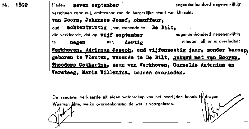 19590907 ovl akte 1860 AJ Werkhoven ev TC v Rooijen